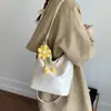 Bolso de Hombro Retro de Alta Gama Transfronterizo para Mujer 2025 Nuevo Bolso Cubo de Lado Suave Bolso de Hombro Versátil Bolso Cruzado Elegante