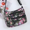 Bolsa Casual Ligera para Mamá, Bolso de Lona para Mujer, Bolso Cruzado de Hombro Estilo Coreano de Tela Oxford para Teléfono Móvil, Bolso de Gran Capacidad para Mujer
