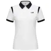 2026 Golf Mujer Primavera y Verano Camisetas de Manga Corta Polos Ropa Deportiva Tops para Mujer Listos para el Verano