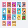 Set Transfronterizo de 18 Tarjetas de Frases Inspiradoras de Animales Pequeños con Ilustraciones Lindas Creativas y Mensajes de Ánimo