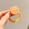 Lindo Set de Gomas para el Cabello de Frutas Dopamina Girly Cuerdas para el Cabello Bandas Elásticas Accesorios para el Cabello Diademas Adornos para el Cabello