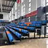 Gradas para Actividades en Gimnasios Escolares, Sillas Retráctiles Eléctricas y Manuales para Canchas de Baloncesto Cubiertas, Sillas de Fila Móviles