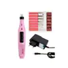 Polidor de Unhas Elétrico Transfronteiriço Recarregável por USB Portátil Caneta Polidora de Unhas Ferramenta de Manicure Portátil para Polir Unhas