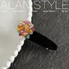 Pinza para el Cabello de Moda Vintage de Primavera y Verano de Lan, Accesorio para el Cabello Estilo Coreano, Pinza Sencilla y Versátil para Flequillo para Mujeres, Pasador para Cabello Suelto