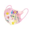 Mascarilla Desechable Protectora 3D de Caballo Arcoíris para Niños de 3 a 12 Años Empaque Individual Mascarilla de Estudiante Pony Polly