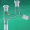 Cabeça de Destilação de Vidro Cotovelo de Destilação Cabeça de Fracionamento Tubo de Cauda a Vácuo Tubo Cotovelo Tubo Receptor Tubo de Exaustão Junta