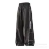 Pantalones de Trabajo Rosas Pájaro Carpintero Mujer Verano Delgados 2026 Nuevos de Seda de Hielo Secado Rápido Hoja Curva Deportivos Montañismo Asalto