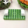 Acessórios de Resina DIY Desenho Animado Mundo de Miniaturas Decoração de Estádio de Futebol Copa do Mundo Enfeites Suporte de Exibição de Carro Venda por Atacado