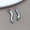 Nuevo Colgante Pequeño de Pimienta con Esmalte de Goteo de Aceite de Acero Inoxidable Transfronterizo Europeo y Americano Accesorios de Joyería para Collares Pendientes Hechos a Mano DIY