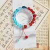 Pulsera del Día de la Madre más vendida para mujer, Pulsera retro de alta apariencia para mamá, Regalo de tarjeta de la fortuna de lujo ligero, Cuentas de alta gama