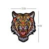 Spot fornecimento animal emblema bordado gancho e laço carimbo Tiger Wolf urso pano patch saco ao ar livre acessórios carimbo bordado