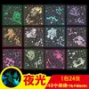 Constelaciones Luminosas Cuadrado de Origami Transparente Fluorescente Doble Cara Brillo Mil Grullas de Papel Materiales de Origami Hechos a Mano para Niños