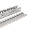 Fabricante Venta al por Mayor Canaleta de PVC para Línea Canaleta Decorativa para Cables Canaleta Decorativa de Plástico Azul 2020 Canaleta para Cables para Gabinete de Distribución