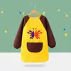 Bata de Pintura, Delantal Infantil, Babero de Guardería para Bebé, Ropa Impermeable y Anti-Suciedad de Cuerpo Completo de Uso Inverso