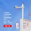 Poste de Vigilancia de Perímetro Exterior Extendido 1.12m 1.8m Soporte de Pared en Forma de L para Cámara Montado Lateralmente