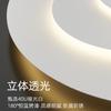 Yixiang Iluminación Lámpara de Ambiente para Sala de Estar Nórdica Celebridad de Internet Minimalista Lámpara de Techo Dormitorio Paquete Combinado para Toda la Casa Control Inteligente