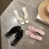 Sandalias de tacón alto súper modernas para mujer, nuevo modelo 2026, con lazo y ribete de encaje, punta abierta, adecuadas para combinar con vestidos y para usar en exteriores