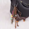 Pingente para Bolsa de Cachorro Dachshund Amarelo Estilo Ins Transfronteiriço, Cordão para Celular, Chaveiro de Carro, Pingente de Cavalo Voador Pequeno, Atacado de Fábrica