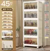 Caja de almacenamiento plegable, no requiere montaje, para uso doméstico, adecuada para guardar ropa y ropa de cama en el dormitorio, y para organizar juguetes en la sala de estar