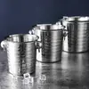Fábrica de Origen Cubo de Hielo Cabeza de Tigre de Acero Inoxidable Cubo de Hielo Ktv Cubo de Hielo para Bar Cubo de Champán Cubo de Hielo Comercial de Acero Inoxidable