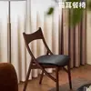 Cadeiras Vintage Criativas para a Sala de Estar, Cadeiras de Jantar de Madeira com Encosto, Cadeiras de Mesa de Hotel de Luxo Leve Estilo Antigo de Designer