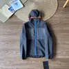 Jaqueta de Moletom Impermeável com Capuz Jacquard para Esportes ao Ar Livre, Casual, com Bloqueio de Temperatura, Respirável, Roupa Externa 13512