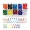Alfinete de Segurança Metal Espessado Anti-Ferrugem Anel de Contagem Alfinete de Abóbora Colorido Clipe de Papel Fivela de Etiqueta de Roupa Caixa de Alfinetes