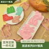 Serie Temática de Viajes Decoración de Pasteles para Hornear DIY Molde Artificial para Galletas Tienda de Campaña Montañismo Molde para Galletas en Relieve