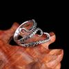EBay AliExpress Explosive Personality Punk Octopus Whiskers Ring Evil Fun Ring Retro All-match Ring Ring