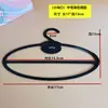 Perchero de plástico para bufandas perchero de seda para bufandas anillo para bufandas colgador de ropa perchero para toallas de baño corbata cinturón perchero de exhibición toalla