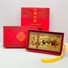 2026 Año del Caballo Billete de Papel de Oro de Cien Yuan Caballo de Dibujos Animados del Zodíaco Colorido Moneda Conmemorativa Billete de Oro Sobre Rojo de la Buena Suerte Regalo Venta al por Mayor