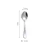 Cuchillo tenedor cuchara para comida occidental 1010 acero inoxidable dorado vajilla cuchara para mezclar café pala para pastel juego de cuchillo tenedor para bistec de hotel