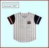 Uniformes de beisebol masculinos de comércio exterior, camisas de beisebol personalizadas com botões e estampas, camisas internacionais, uniformes de competição de grupos esportivos ao ar livre de manga curta