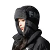 Sombrero Lei Feng Versátil de Forro Polar para Invierno para Mujer, Sombrero Cálido a Prueba de Frío para Viajes al Aire Libre, Gorro Casual a Prueba de Viento para Adelgazar la Cara