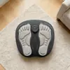 Masajeador de Pies Recargable Almohadilla para Pies Pulso EMS Masajeador de Pies para el Hogar Terapia Magnética Control Remoto Inalámbrico Fisioterapia