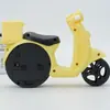 Versão coreana de relógio de mesa criativo com pêndulo, despertador de motocicleta, despertador para estudantes, material de papelaria, suprimentos, utilidades domésticas, atacado