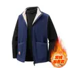 Colete de Lã de Cordeiro Masculino Feminino Casal Estilo Curto Outono Inverno Com Veludo Espessado Quente Acolchoado Camada Interna Roupa Externa Tamanho Grande Top