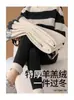 Pantalones de maternidad con forro polar para otoño e invierno, leggings con soporte engrosado para el vientre, alta elasticidad, adelgazantes, a prueba de frío, adecuados para el embarazo, pantalones largos cálidos