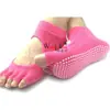 Calcetines de yoga para mujer, zapatillas de yoga, calcetines de cinco dedos, equipo de yoga, calcetines de fitness, zapatillas de yoga aéreo transfronterizos