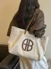 Bolso de Hombro Tote de Gran Capacidad para Mujer de Gamuza Nuevo 2026 Casual Color Sólido Retro Simple de Viaje Moda