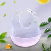 Productos para Bebés Nuevos Transfronterizos Baberos de Silicona Bolsillos para Arroz de Bebé Baberos de Silicona Impermeables Ligeros Bolsillos para Arroz Al por Mayor