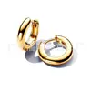 Pendientes Pangjiadora S925 Cobre Blanco Plateado Brillantes Sencillos de Amor Pendientes de Perla Pendientes Moda Europea y Americana Parejas