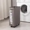 Cesta Plegable para Guardar Ropa Gran Capacidad Patinaje Ropa Sucia Tela Oxford Azul Cesta para Ropa Sucia del Hogar Durable Almacenamiento Caja de Almacenamiento