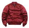Atacado Transfronteiriço Outono Inverno Gola Alta Novo Estilo Masculina Casual Simples Versátil Jaqueta Bomber Marca Americana Tendência Jaqueta Personalização