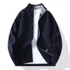2026 Moda Casual de Punto para Hombre, Nuevo Suéter Cardigan de Otoño Invierno, Chaqueta Exterior Simple para Hombres Jóvenes