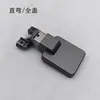 Nova Dobradiça de Porta de Alumínio de Vidro Ultra-Fina Invisível com Amortecimento, Buffer, Fechamento Silencioso, Resistente à Ferrugem, Resistente à Corrosão, Especificamente para Gabinetes de Banheiro