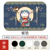 Mantel individual estilo japonés, base para cuenco, silicona, resistente al calor, mantel de mesa, mantel a prueba de aceite, plato de cena, silicona de grado alimenticio para mascotas
