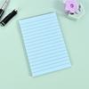 Notas adhesivas de línea horizontal, pegatinas para notas de estudiantes de secundaria, pegatinas con mensajes para estudiantes, pegatinas sencillas de oficina, pegatinas de colores con términos de línea