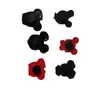 Sapatos Croc Cartoon Mickey e Minnie Charms para Sapatos Borracha Macia de PVC Decoração Personalizada DIY Acessórios Presente Essencial de Verão