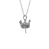 Corona Barroca Piao Accesorios Collar de Laurel de Reina Cadena para Clavícula de Mujer Colgante de Temperamento Hebilla para la Cabeza Joyería Hecha a Mano